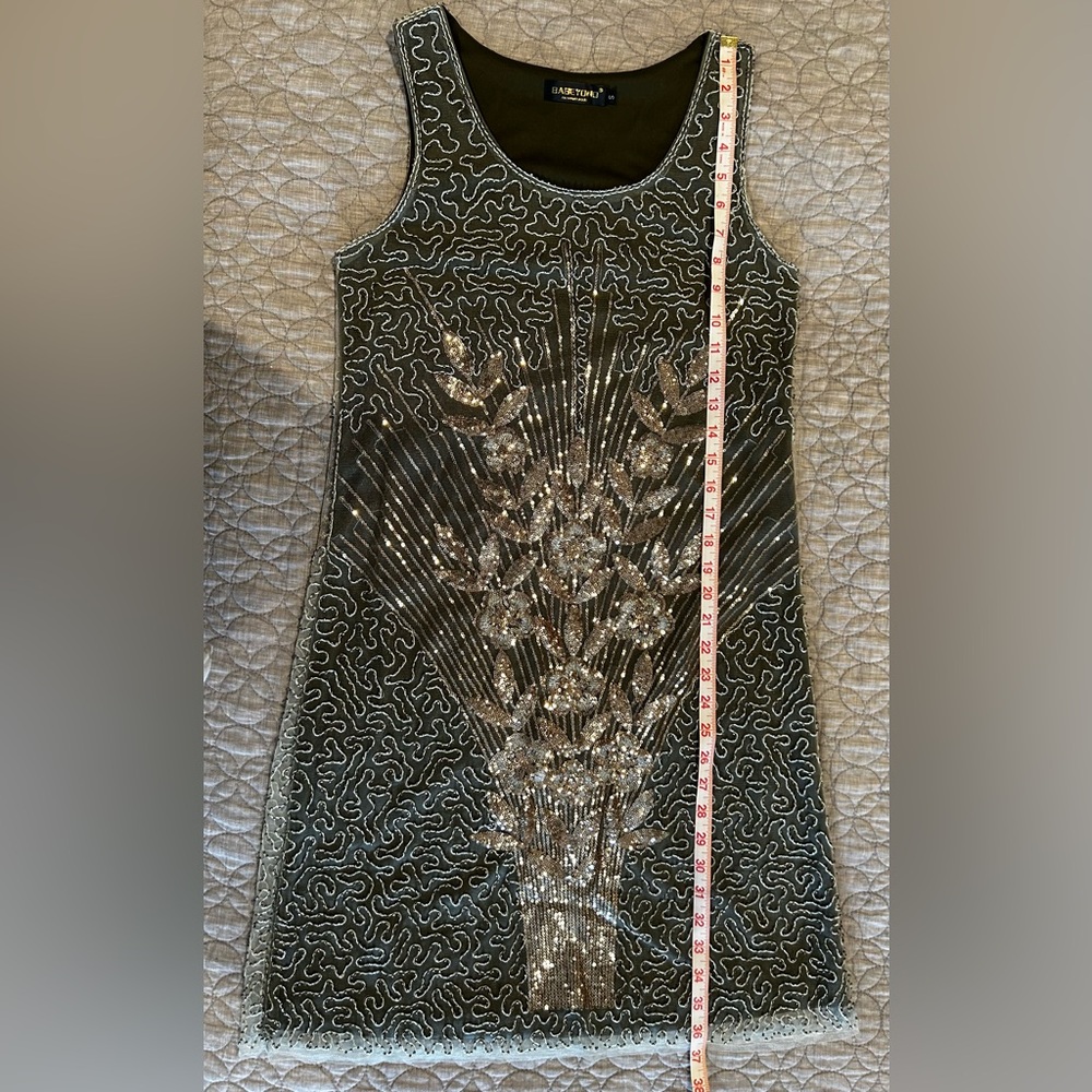 BABEYOND 1920s  Style Flapper Dress 
Beaded Great Gatsby Party Dress Size S - Picture 8 of 11